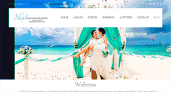 Desktop Screenshot of islandarrangements.com